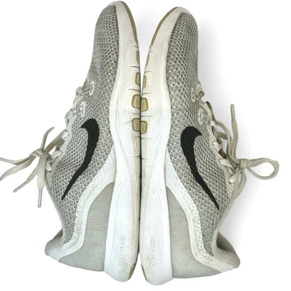 Nike Flex Trainer 7 Silver White Women sz 8 - Picture 4 of 7